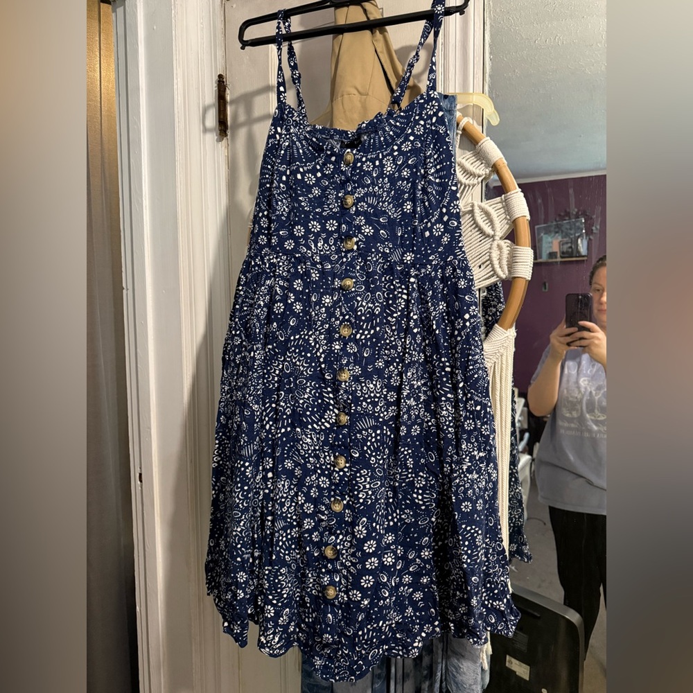 Navy Blue Torrid Dress
